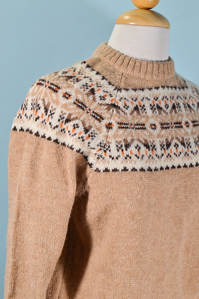 details vintage pullover sweater