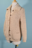 warm cozy hand knit vintage OOAK sweater