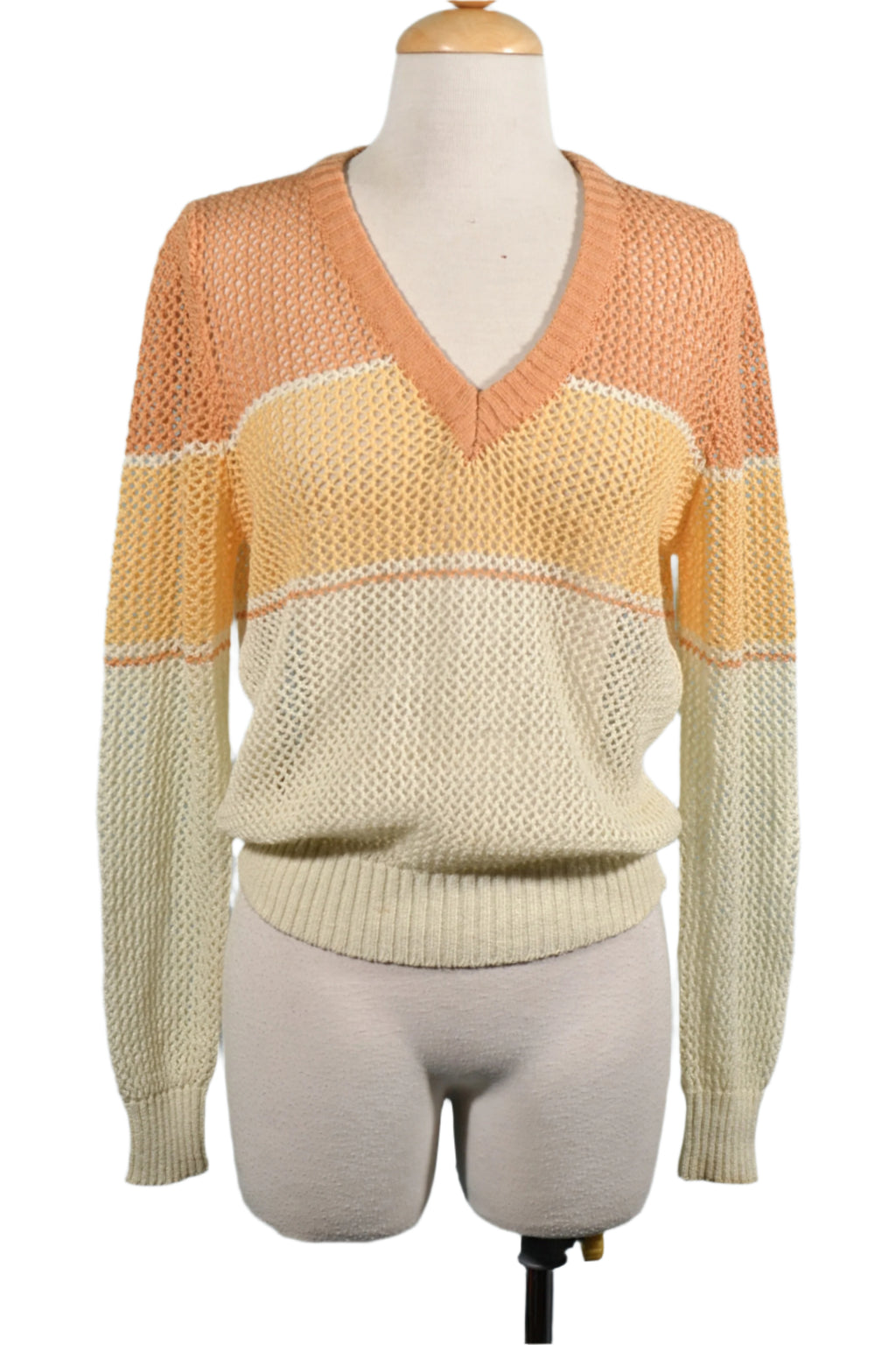 70s crochet sweater